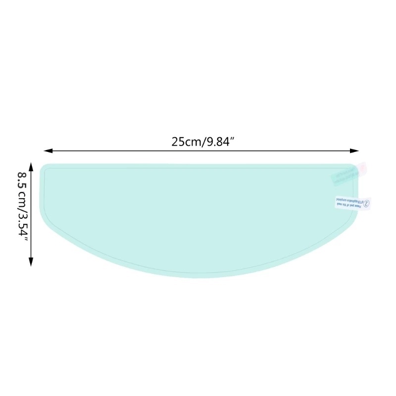 Miếng dán kính HD chống sương mù/ Miếng dán chống nước cho mũ bảo hiểm
