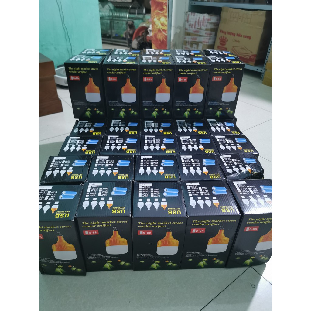 FLASH SALE - Bóng led trụ tích điện trắng 30W, 60W, 80W, 100W, 150W | BigBuy360 - bigbuy360.vn