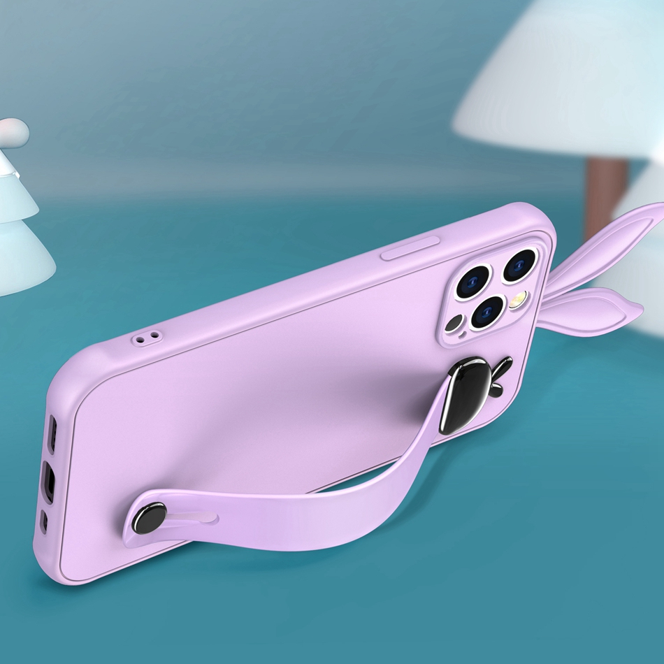 Ốp Điện Thoại Tai Thỏ Dễ Thương Cho Iphone 7 8 Plus 11 12 Pro Max 11pro 12pro X Xs Max 12mini Xr 7plus 8plus 7 + 8 + | BigBuy360 - bigbuy360.vn