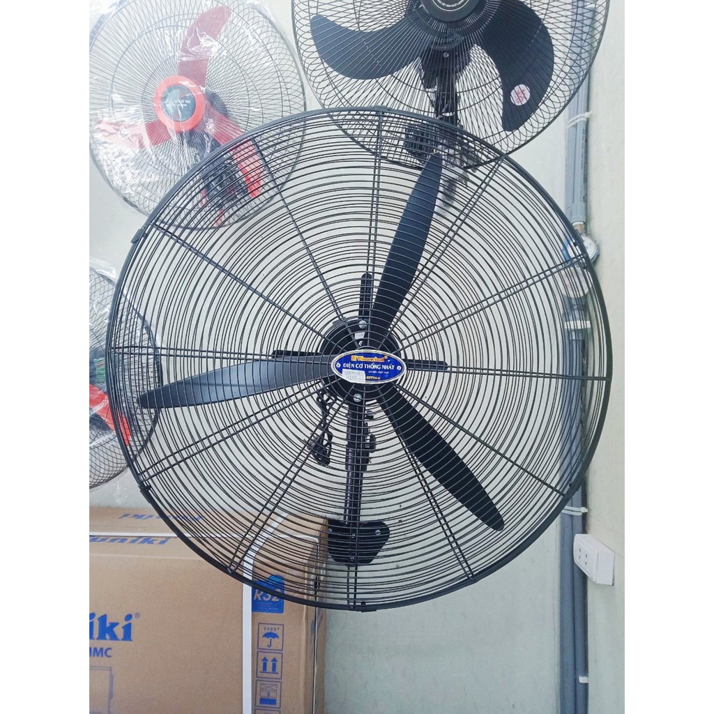 Quạt treo tường Vinawind QTT650-Đ (cánh 65cm) và QTT750-Đ (cánh 75cm), quạt công nghiệp Điện cơ Thống Nhất