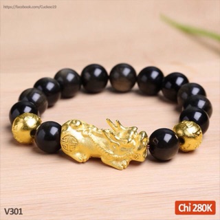 vòng tay đôi tỳ hưu đẹp MHP097