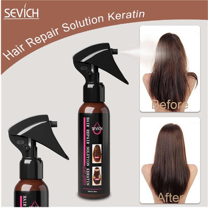 Combo Dầu xả 100ml , Kem ủ tóc 80g Sevich Smooth Dưỡng tóc khô xơ rối Công thức chuẩn salon Vào Nếp Suôn Mượt