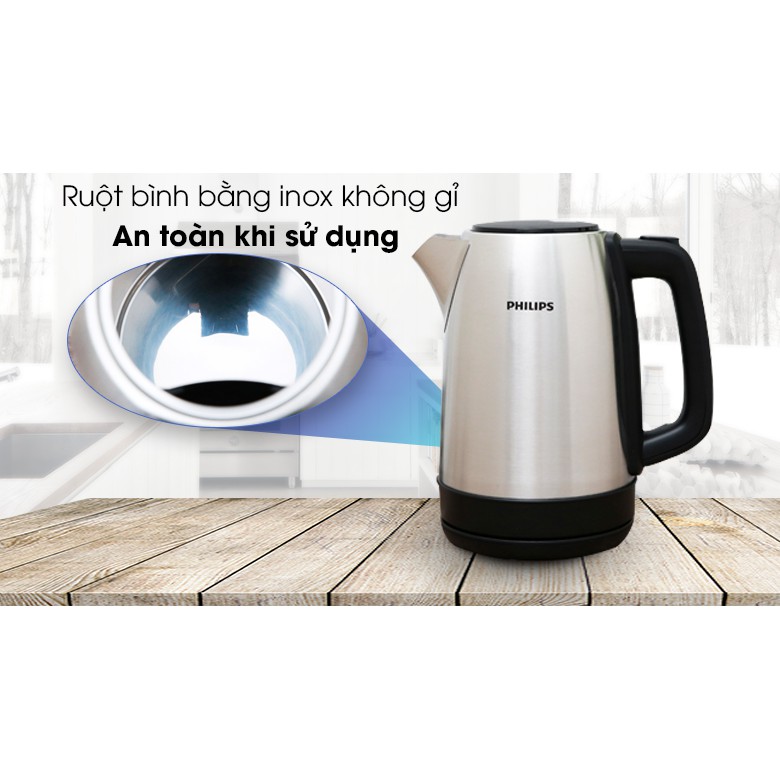 Bình đun siêu tốc Philips HD9350– Hàng Chính Hãng