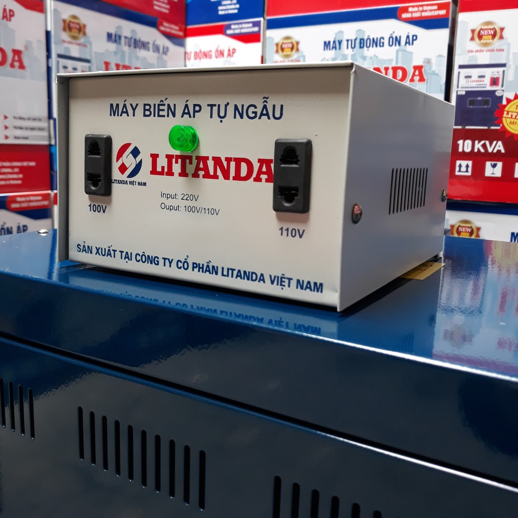 Đổi nguồn 220V ra 110v Litanda 1000VA