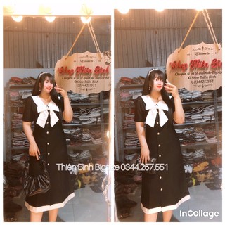 BIGSIZE 60-95kg]ĐẦM NƠ DÁNG DÀI BIGSIZE By Thiên Bình