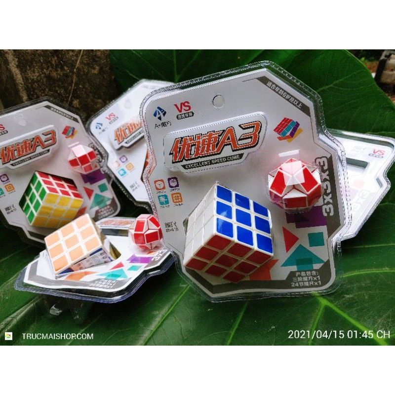 Đồ chơi phát triển kỹ năng rubik 3x3x3