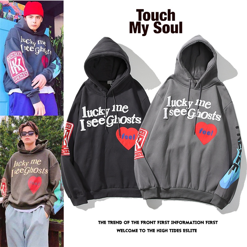 Áo Hoodie Tay Dài Dáng Rộng Thời Trang Cao Cấp Cho Nam Và Nữ