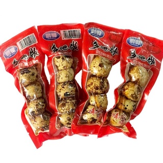 Trứng cút kho xì dầu (túi 4 trứng)