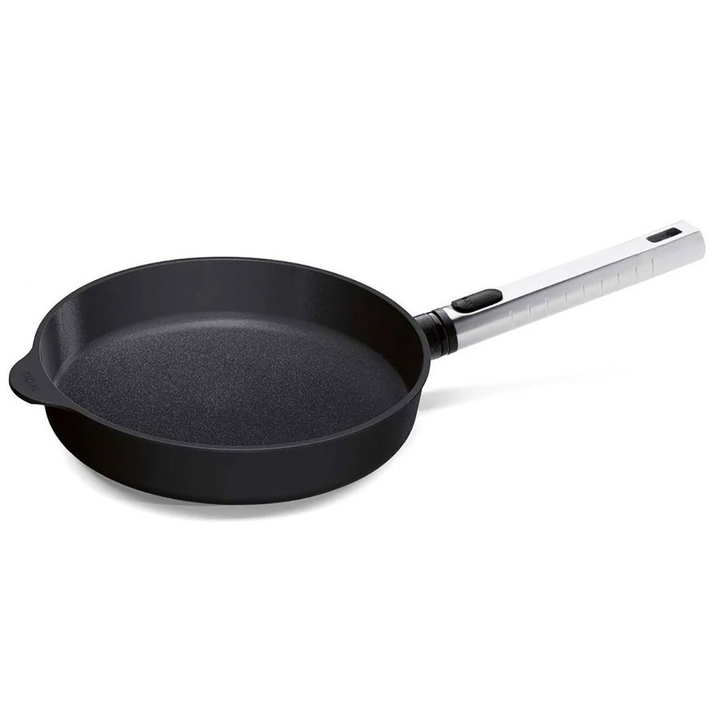 🇩🇪 Chảo gang đế bằng chống dính Woll DIAMOND XR LOGIC 24-28cm Hàng chính hãng 🇩🇪