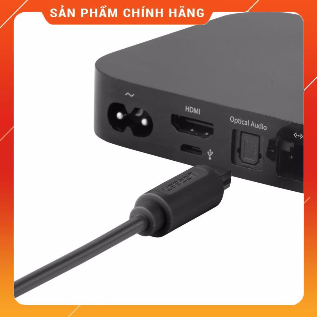 Dây cáp quang AUDIO Toslink mạ vàng đầu UGREEN 20590 3M dailyphukien