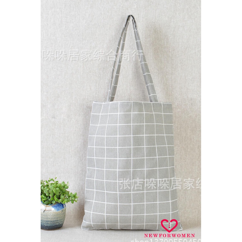 NFW♥New Shopping Cotton Linen Tote Handbag Canvas Purse Pouch Stylish Shoulder Bag