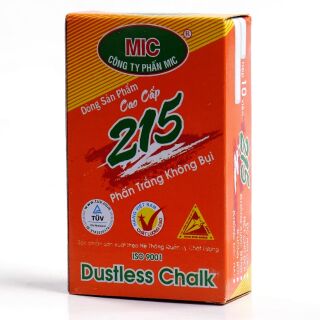 Phấn viết bảng không bụi Mic - phấn trắng Mic