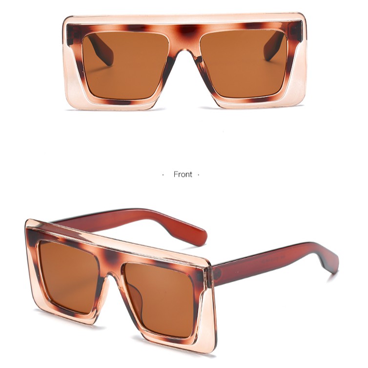 Kính mát gọng vuông phong cách cổ điển cho nam và nữ