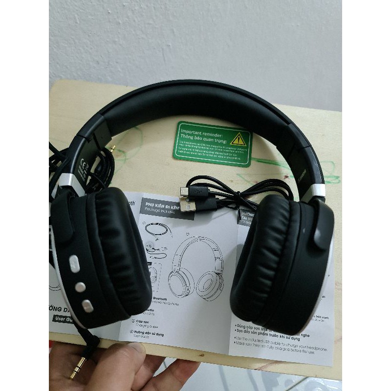 Tai nghe Bluetooth Kanen K6 ĐEN Chính Hãng Bh 12 Tháng