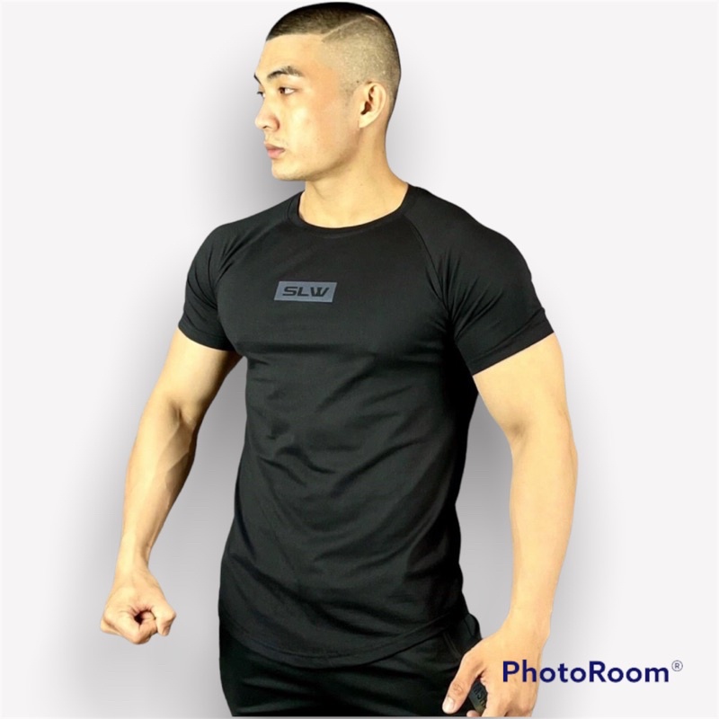 Áo thun tập gym nam co giãn đa chiều. áo tập chạy, thể thao rẻ đẹp