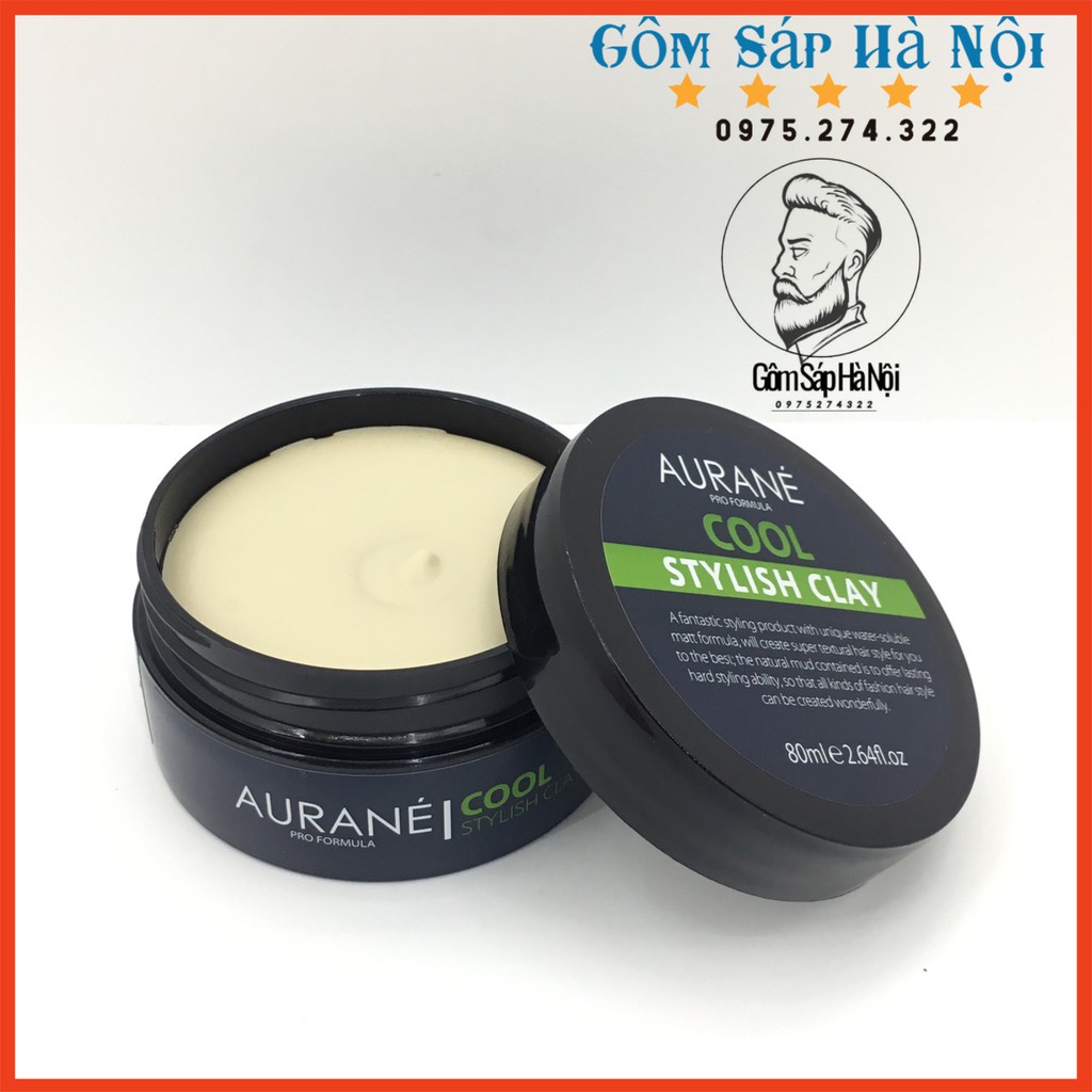 Sáp Vuốt Tóc Nam Aurane Cool Stylish Clay 80ml Tăng Lược