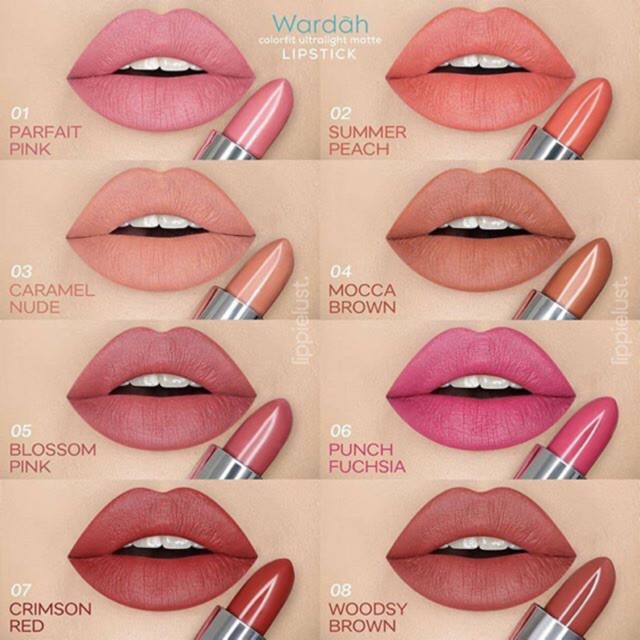(Hàng Mới Về) Son Lì Siêu Nhẹ Wardah Colorfit 3.6gr | BigBuy360 - bigbuy360.vn