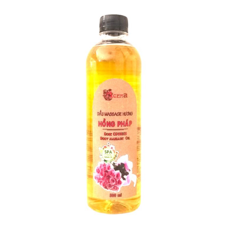 Dầu Massage Body Hương Hoa Hồng ACENA 500ml