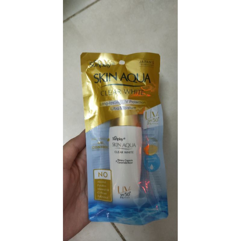 Chống nắng sunplay skin aqua clean white 25gr