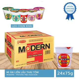  Thùng 24 Ly Mì Modern Thương Hiệu Acecook 65g