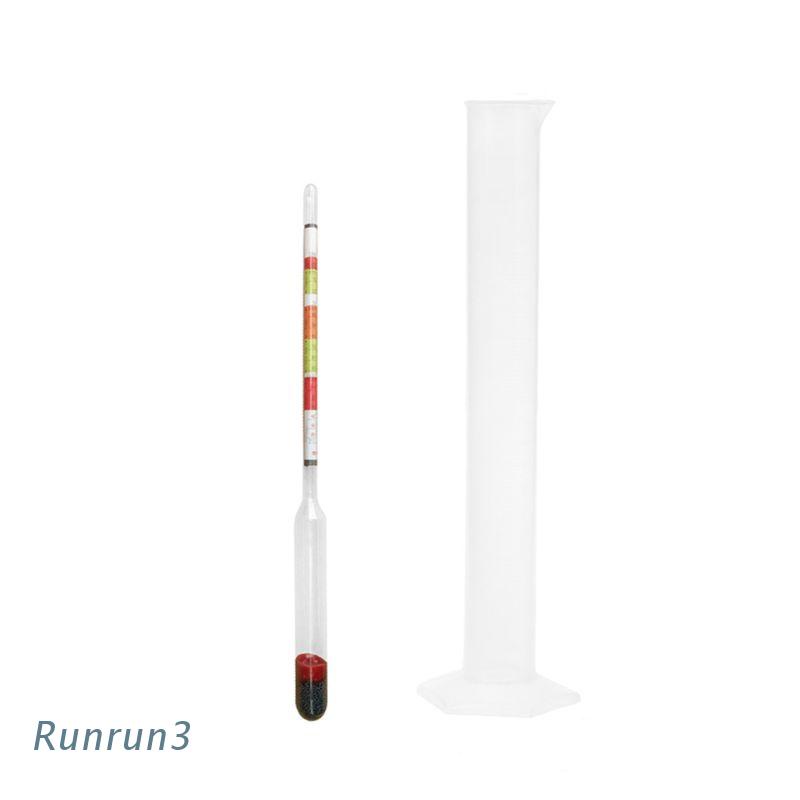 Thiết bị đo nồng độ cồn 0.990-1.160 3 trong 1 với nhiệt kế 250mm