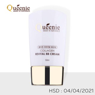 KEM TRANG ĐIỂM ĐA TÁC DỤNG TÁCH DẦU HÀN QUỐC QUEENIE 50ML - MỸ PHẨM HÀN QUỐC