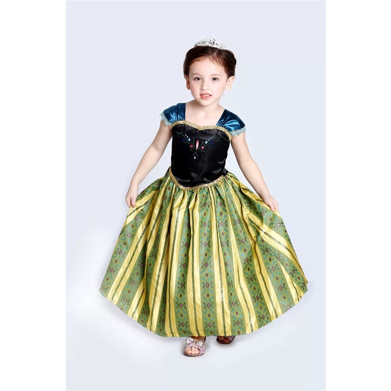 Đầm Hóa Trang Công Chúa Anna Elsa Trong Phim Frozen2