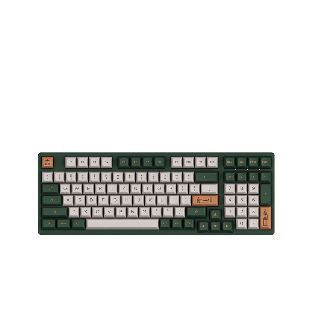 Bàn phím cơ AKKO 3098N Multimodes World Tour London Bảo Hành Chính Hãng 24 Tháng