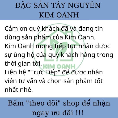 500gr Hạt điều A cồ xếp hộp đặc sản Tây Nguyên Kim Oanh hạt loại A thơm ngon