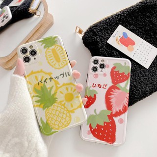 Ốp Lưng Silicon IMD Bảo Vệ Camera Fruits