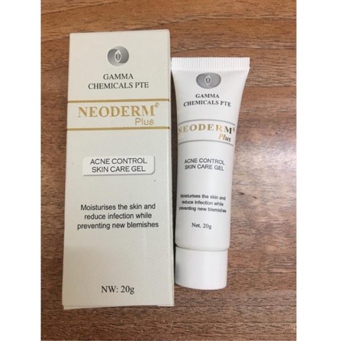 >>Neoderm Plus Gamma Chemicals Gel Giảm Mụn, Mờ Thâm, Ngừa Sẹo 20g