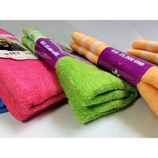 Khăn mặt sơ tre mềm mại 100%cotton