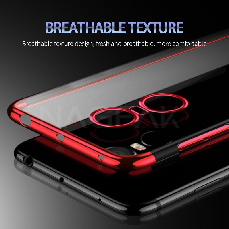 Ốp lưng mạ thời trang cho Xiaomi Redmi Note 4 Note 4X Note4