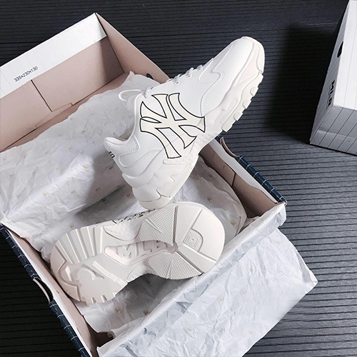 Giày_MLB Boston, Giày Sneaker Boston Da Bò Cao Cấp Đế Cao Tăng Chiều Cao Full Box | BigBuy360 - bigbuy360.vn
