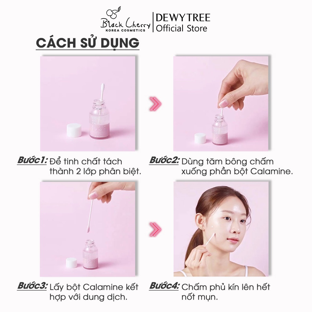 Chấm mụn Dewytree The Clean Lab AC DEW Calamine Blemish Spot 20ml