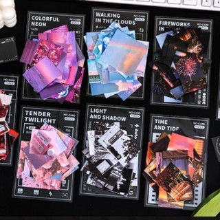 Túi 45 miếng sticker màu sắc rực rỡ