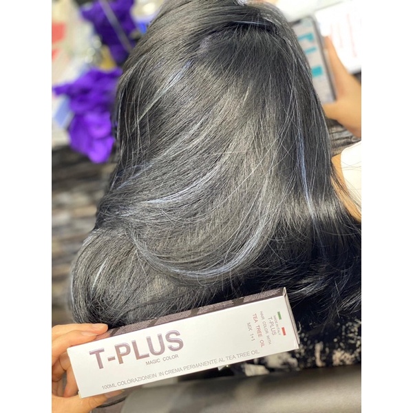 Thuốc Nhuộm Tóc Màu Thàn Chì 44.111 TPLUS Pencil Gray Hair Dye Cream