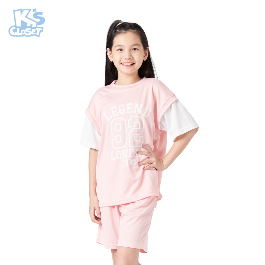 Bộ Quần Áo Cộc Tay Chất Liệu Cotton Cho Bé Trai Và Bé Gái  K's Closet KT27TWS KT46TWS KT41TWS E011TWS TMMN