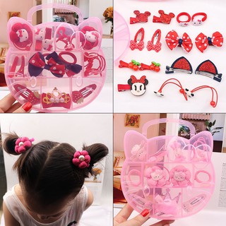 Hộp Buộc Tóc Helo Kitty Dành Cho Bé
