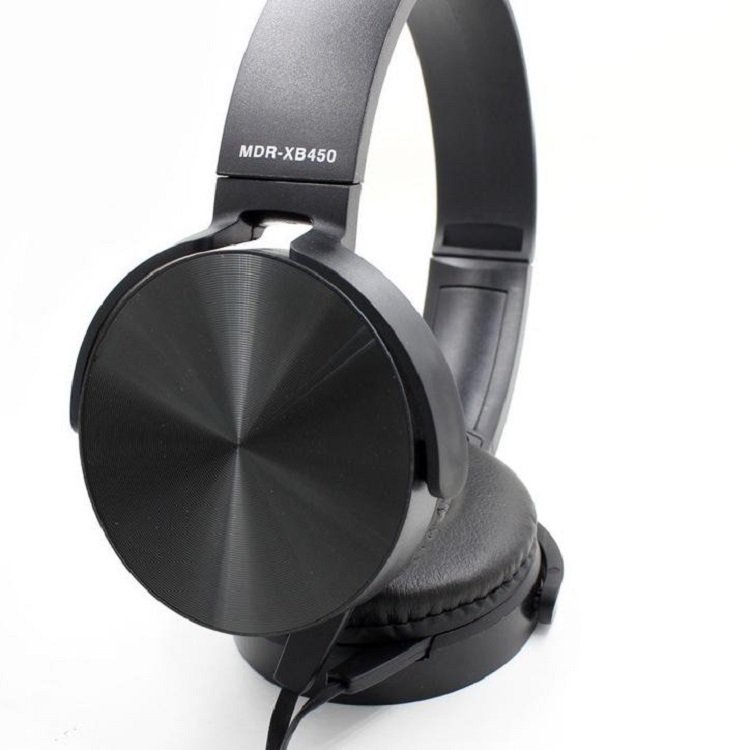 Tai Nghe Kiểm Âm Chuẩn Phòng Thu Tai Nghe Chụp Tai Có Dây, EXTRA BASS 450AP Tai Nghe Cao Cấp Chính Hãng