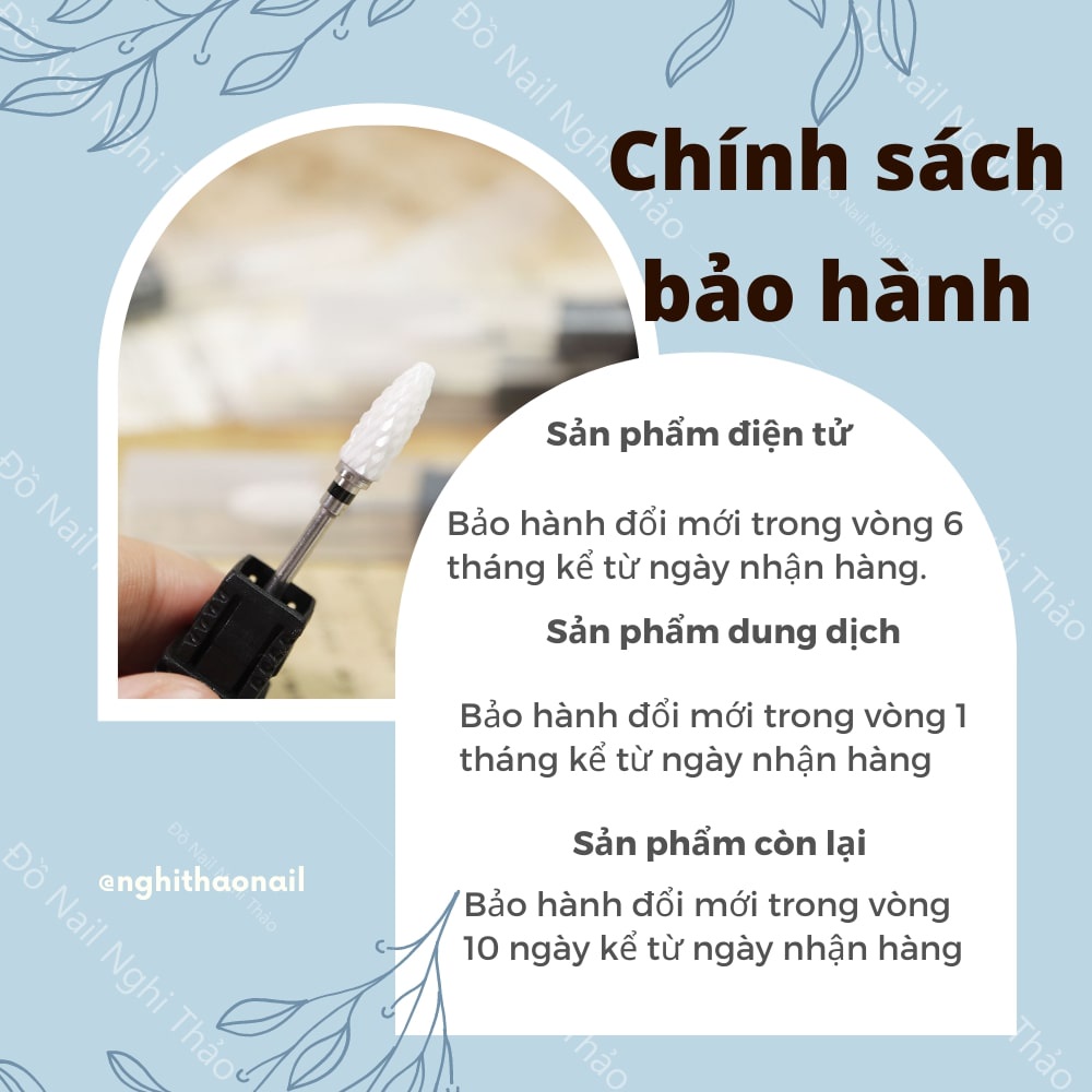 Đầu mài móng phá gel bột nail