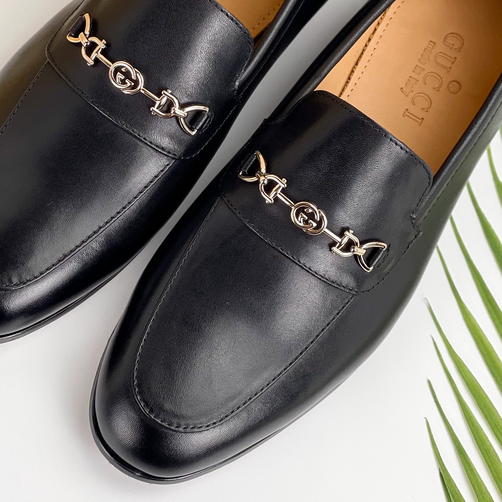 Giày da Loafer nam Gucci LF02 Da bò cao cấp