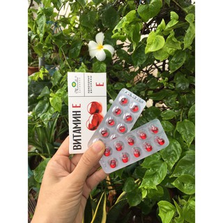 Vitamin E - Nga hộp 2 vỉ 20 viên