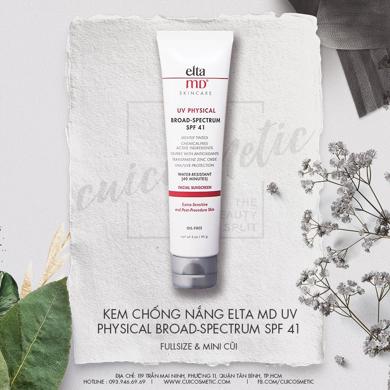 Kem chống nắng cho da dầu Elta MD SPF 41