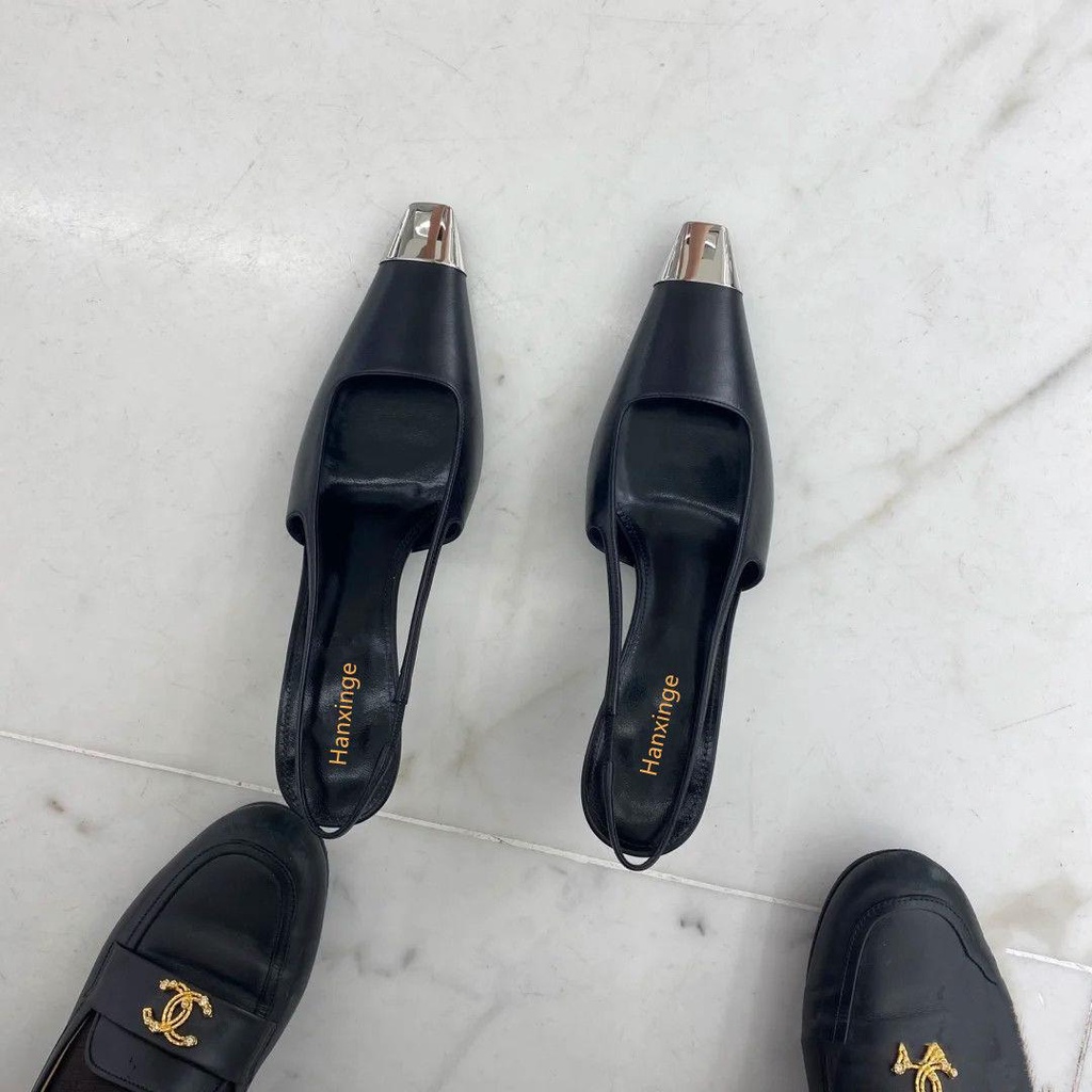 Giày cao gót chất liệu da thời trang quyến rũ cho nữ