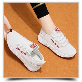 Giày Thể Thao Nữ Sneaker 550-SPIY - 2 màu trắng, đen siêu đẹp
