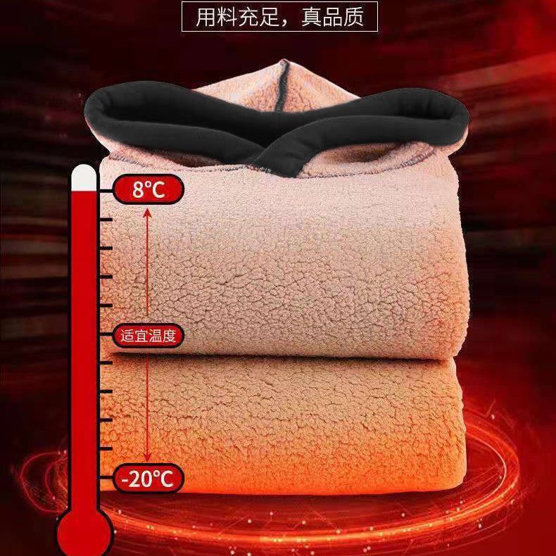 Áo Khoác Lông Cừu Dày Dặn Dáng Rộng Có Khóa Kéo Thời Trang Mùa Đông