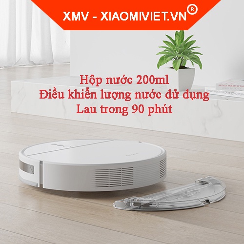 Robot hút bụi lau nhà Xiaomi Dreame F9 - Lực hút 2500PA | PIn 5200mAh - Hàng chính hãng - BH 12 tháng