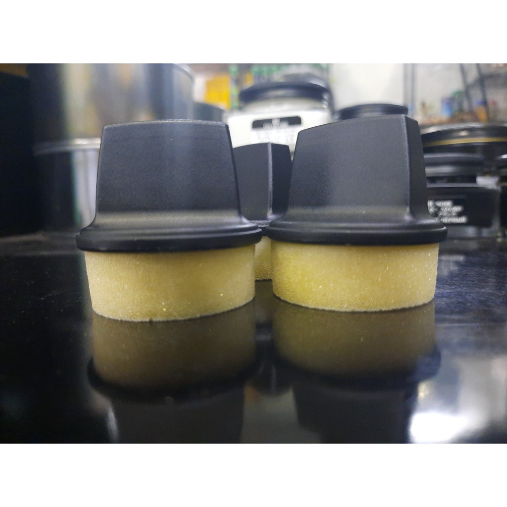 Miếng mút chấm xi kem, miếng mút lấy xi có tay cầm