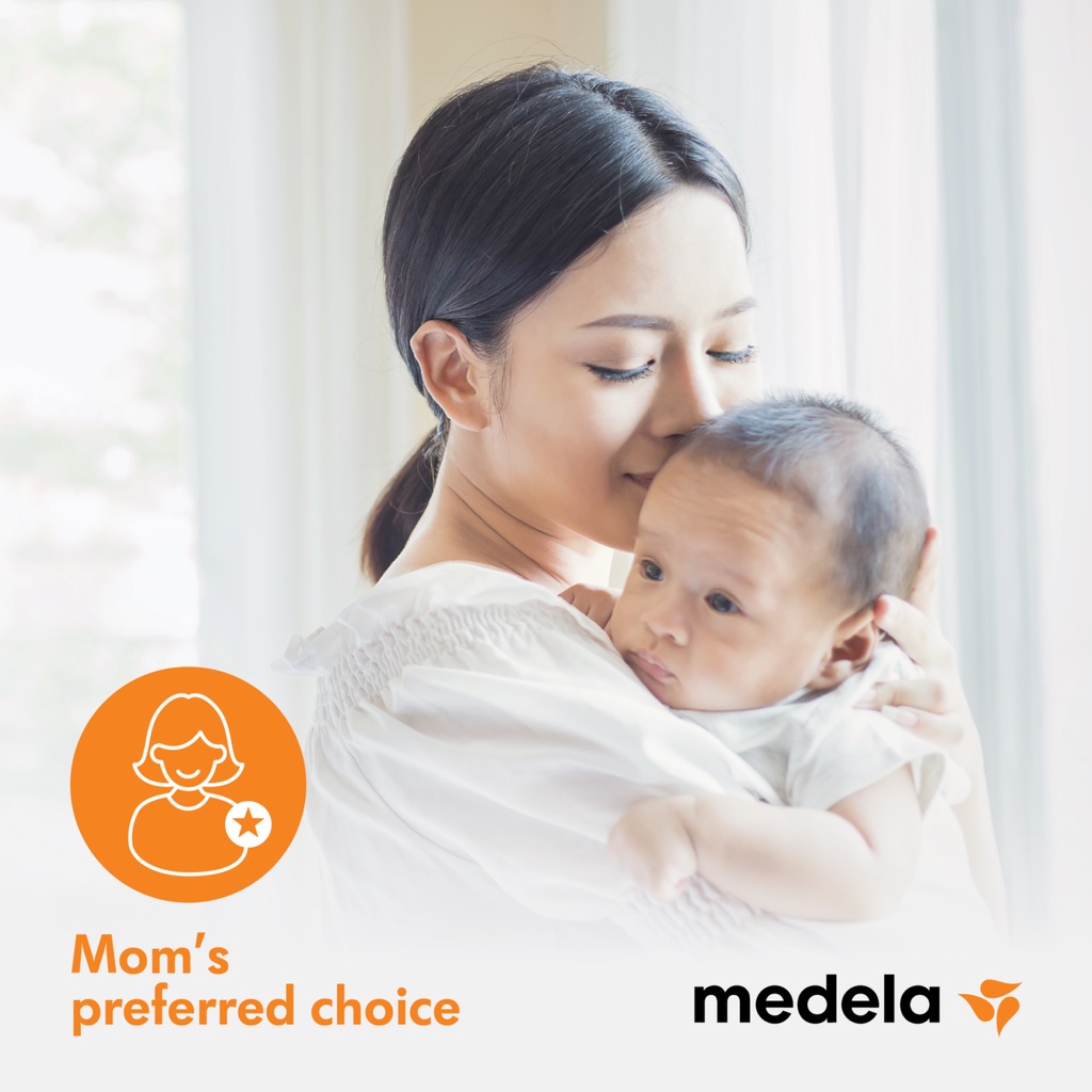 Bình trữ sữa cho mẹ Medela 150ml, bình chứa sữa cao cấp cho bé - Monnie Kids